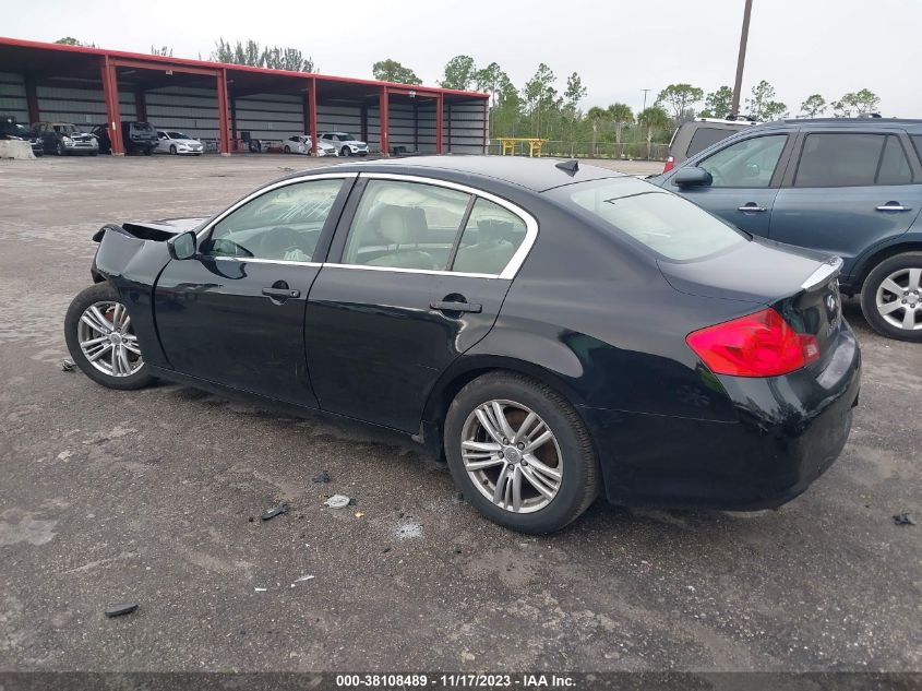 2013 INFINITI G37 JOURNEY/SPORT - JN1CV6AP7DM711404