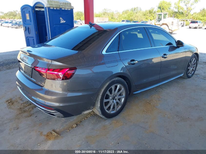 WAUABAF46MA087172 2021 AUDI A4, photo no. 4