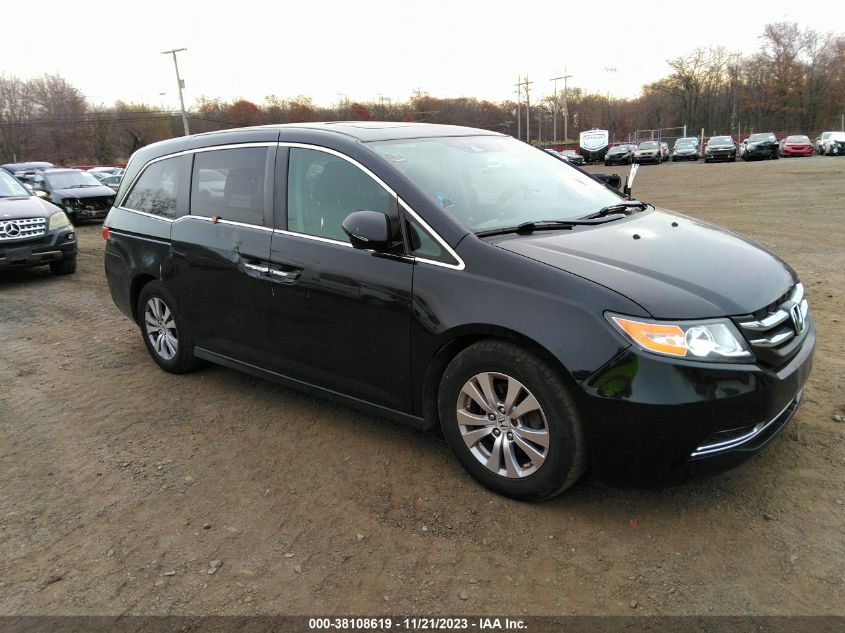 2016 HONDA ODYSSEY EX-L - 5FNRL5H60GB156037