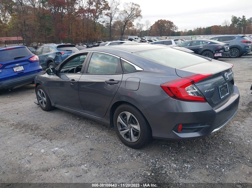 VIN 2HGFC2F67KH563233 2019 HONDA CIVIC LX