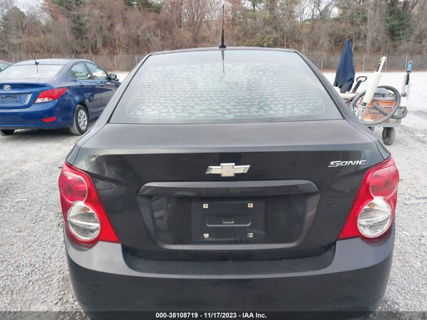 2014 CHEVROLET SONIC LS MANUAL - 1G1JB5SHXE4125451