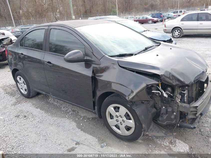 2014 CHEVROLET SONIC LS MANUAL - 1G1JB5SHXE4125451