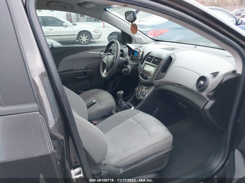 2014 CHEVROLET SONIC LS MANUAL - 1G1JB5SHXE4125451