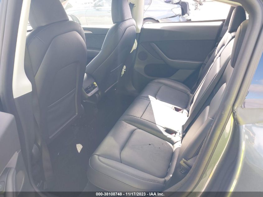 VIN 7SAYGDEE1PA026306 2023 TESLA MODEL Y