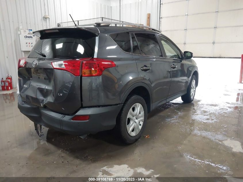 2015 TOYOTA RAV4 LE - JTMZFREVXFD066216