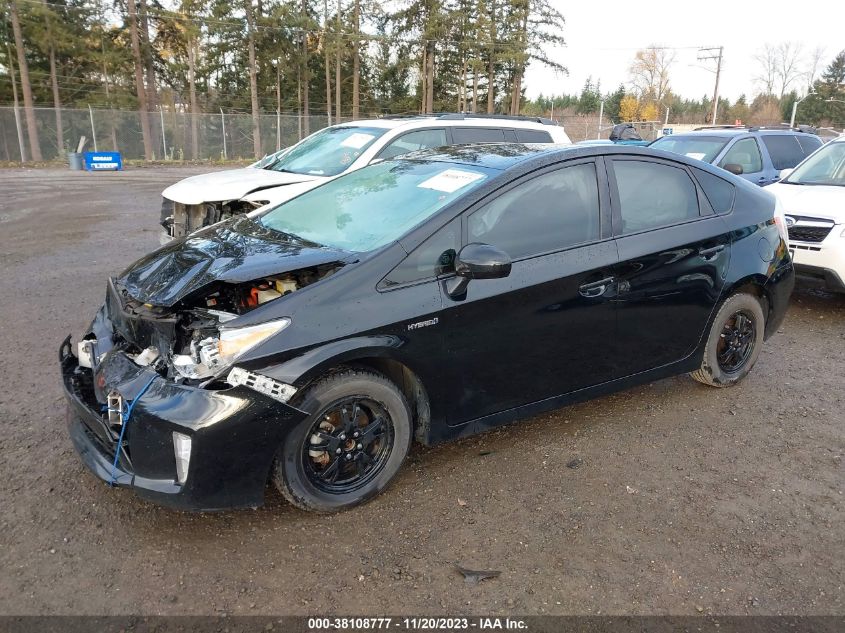 2015 TOYOTA PRIUS TWO - JTDKN3DU2F1876421