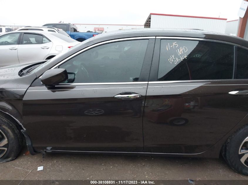 2016 HONDA ACCORD LX - 1HGCR2F34GA048137