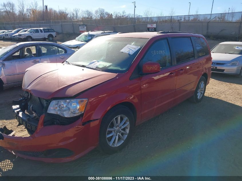 2016 DODGE GRAND CARAVAN SXT - 2C4RDGCG4GR273293