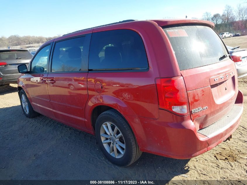 2016 DODGE GRAND CARAVAN SXT - 2C4RDGCG4GR273293