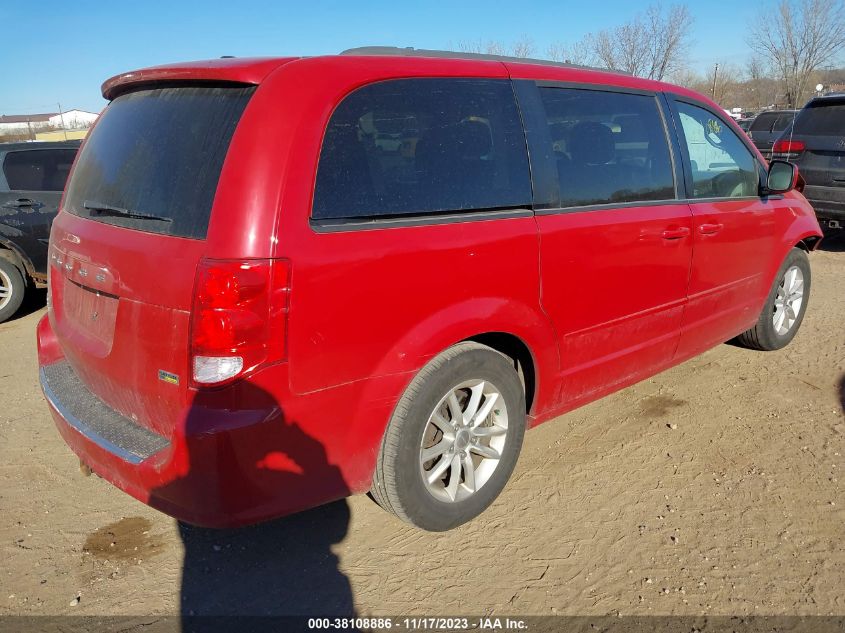 2016 DODGE GRAND CARAVAN SXT - 2C4RDGCG4GR273293