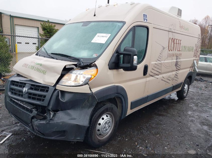 2018 RAM PROMASTER 2500 HIGH ROOF 159" WB 3C6TRVDG8JE139235