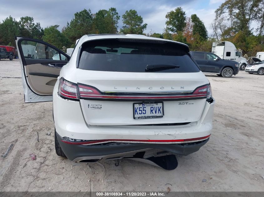 2020 LINCOLN NAUTILUS RESERVE - 2LMPJ8K96LBL10999