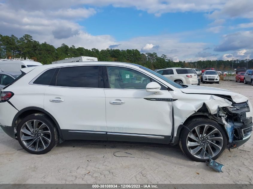 2020 LINCOLN NAUTILUS RESERVE - 2LMPJ8K96LBL10999