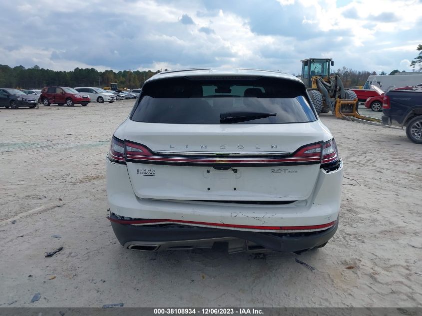 2020 LINCOLN NAUTILUS RESERVE - 2LMPJ8K96LBL10999