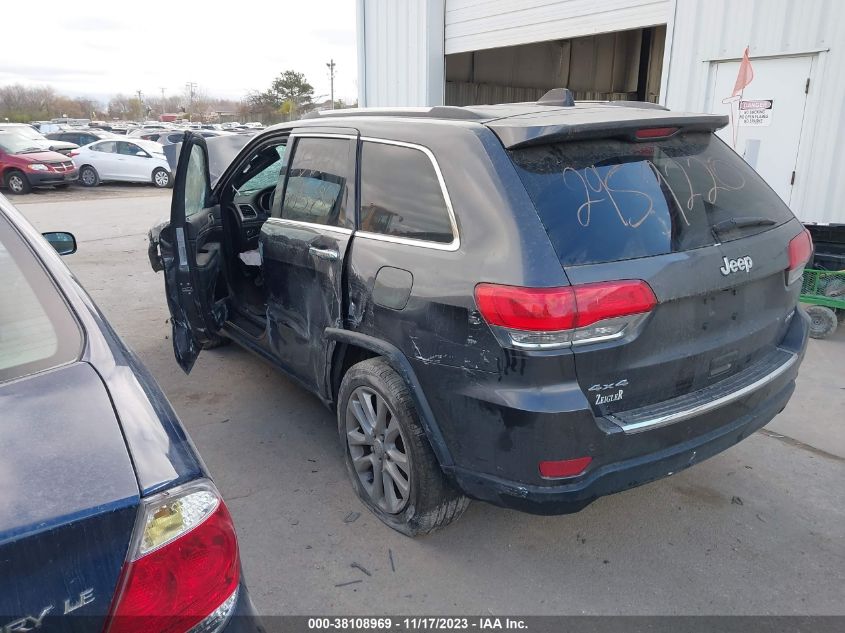 2017 JEEP GRAND CHEROKEE LIMITED - 1C4RJFBG7HC738597