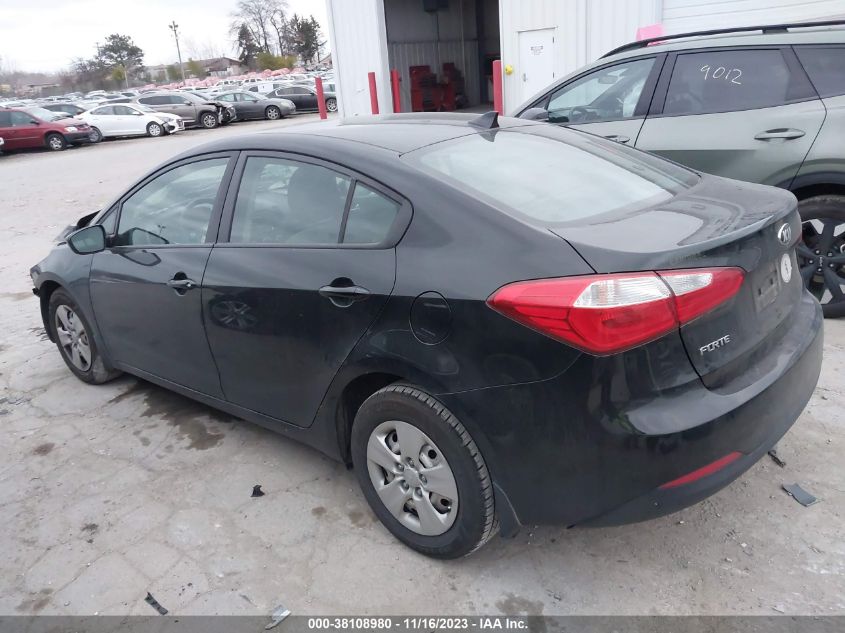 2014 KIA FORTE LX - KNAFK4A60E5220101