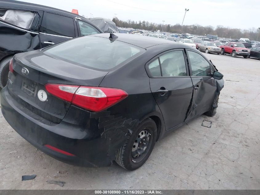 2014 KIA FORTE LX - KNAFK4A60E5220101