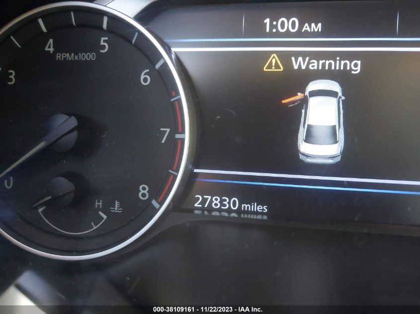 2022 NISSAN ALTIMA SV FWD - 1N4BL4DV1NN383766