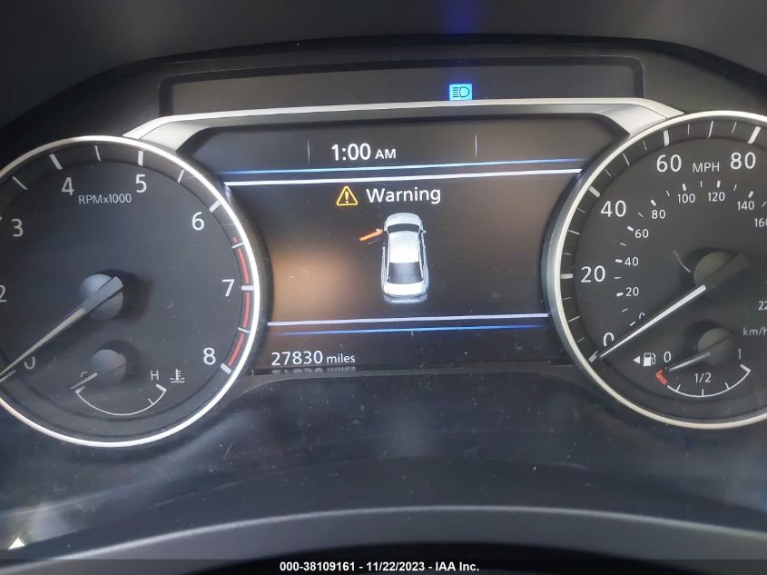 2022 NISSAN ALTIMA SV FWD - 1N4BL4DV1NN383766