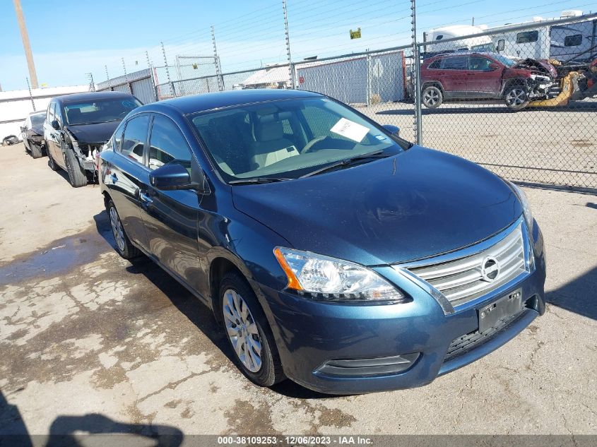 2014 NISSAN SENTRA S - 3N1AB7AP6EL622408