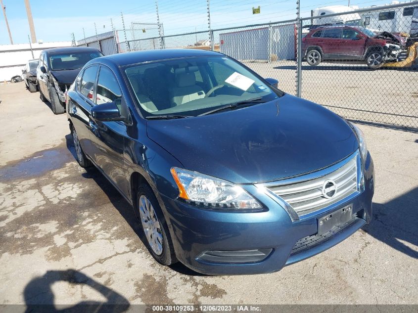 2014 NISSAN SENTRA S - 3N1AB7AP6EL622408