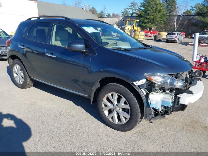 2013 NISSAN MURANO SL - JN8AZ1MWXDW321940