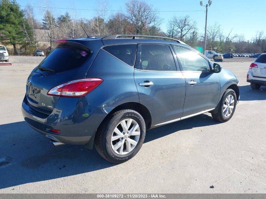 2013 NISSAN MURANO SL - JN8AZ1MWXDW321940