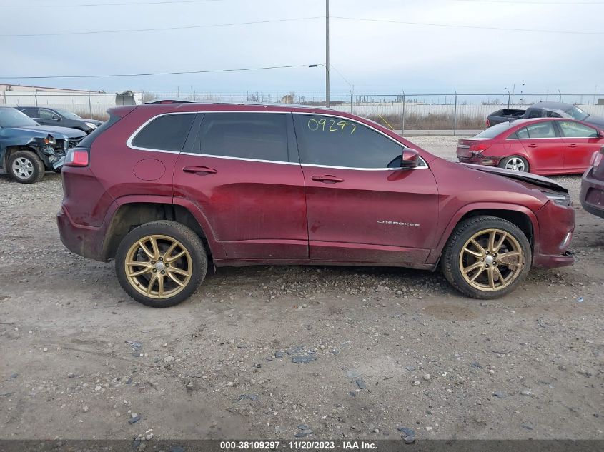 2019 JEEP CHEROKEE OVERLAND - 1C4PJMJN5KD177863
