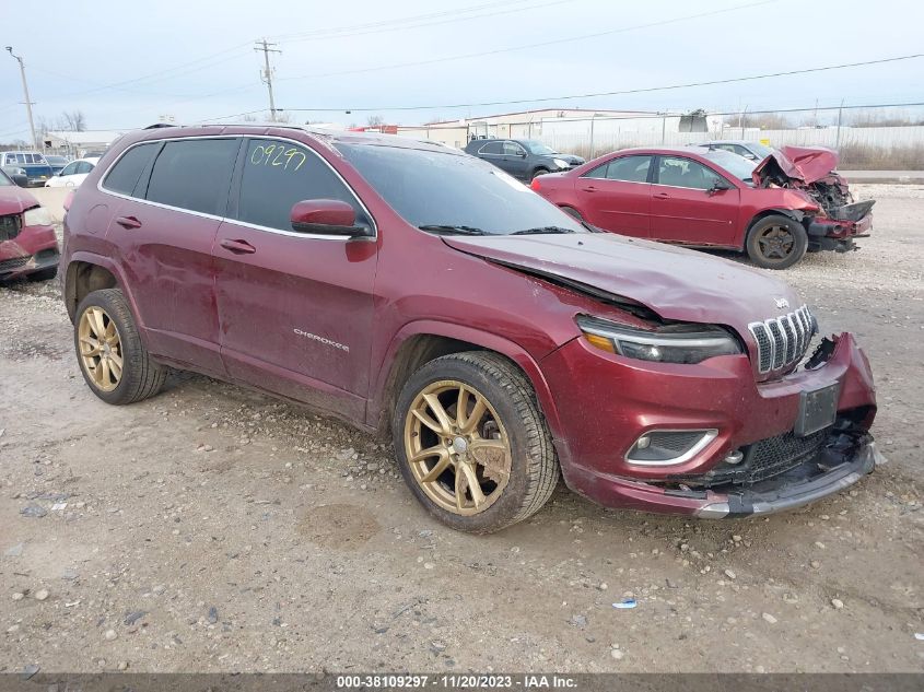 2019 JEEP CHEROKEE OVERLAND - 1C4PJMJN5KD177863