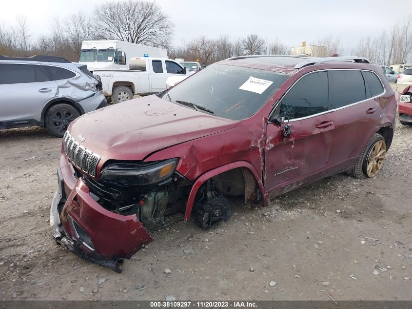 2019 JEEP CHEROKEE OVERLAND - 1C4PJMJN5KD177863
