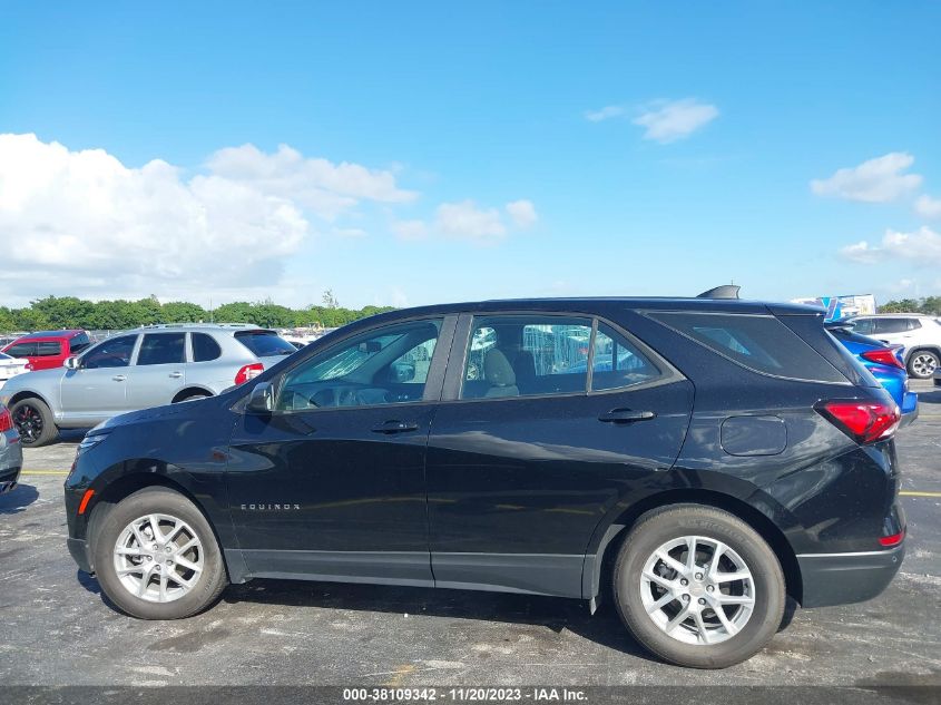 2024 CHEVROLET EQUINOX FWD LS - 3GNAXHEG0RL106380