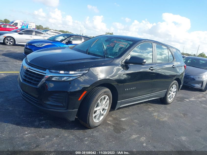 2024 CHEVROLET EQUINOX FWD LS - 3GNAXHEG0RL106380