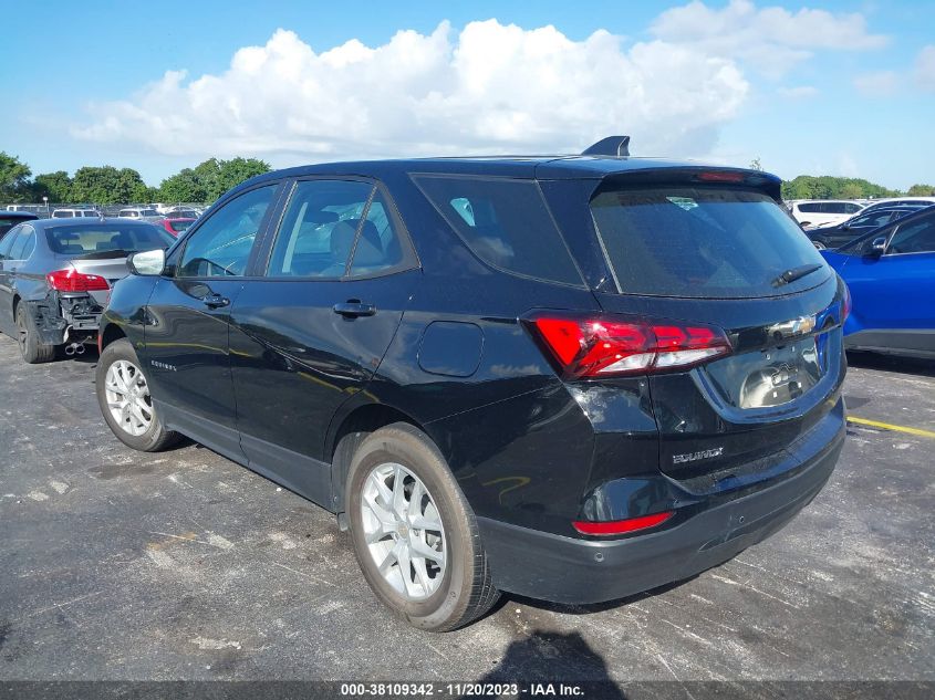 2024 CHEVROLET EQUINOX FWD LS - 3GNAXHEG0RL106380