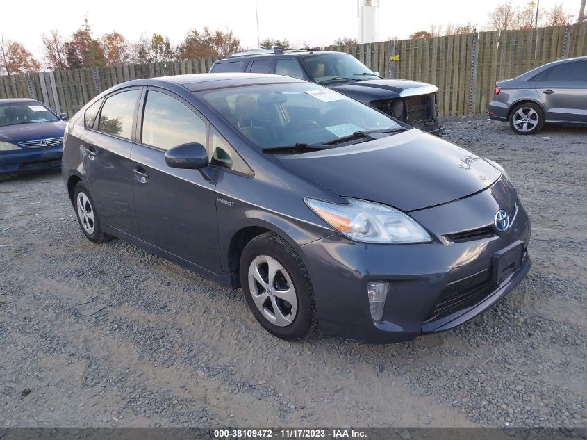 2013 TOYOTA PRIUS ONE/TWO/THREE/FOUR/FIVE - JTDKN3DU0D5546105
