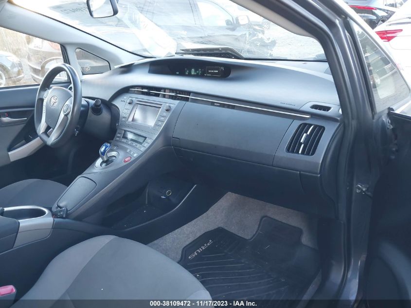 2013 TOYOTA PRIUS ONE/TWO/THREE/FOUR/FIVE - JTDKN3DU0D5546105
