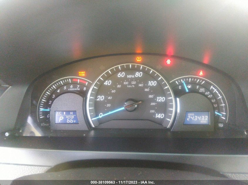 2014 TOYOTA CAMRY L/SE/LE/XLE - 4T1BF1FKXE4784527