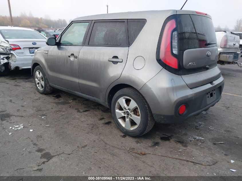 2019 KIA SOUL - KNDJN2A22K7656938