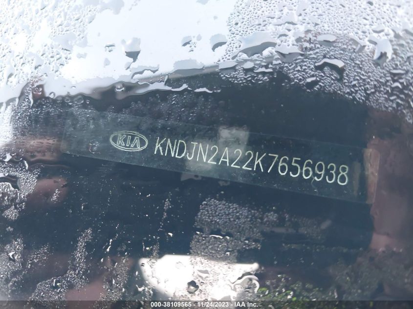 2019 KIA SOUL - KNDJN2A22K7656938