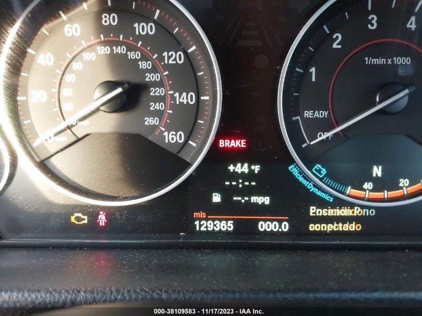 2013 BMW 328I XDRIVE WBA3B5C54DF591705