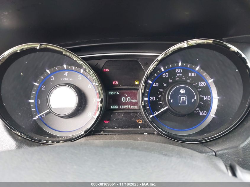 2013 HYUNDAI SONATA GLS PZEV - 5NPEB4AC8DH661476