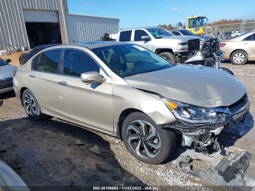 2016 HONDA ACCORD EXL - 1HGCR2F8XGA207092