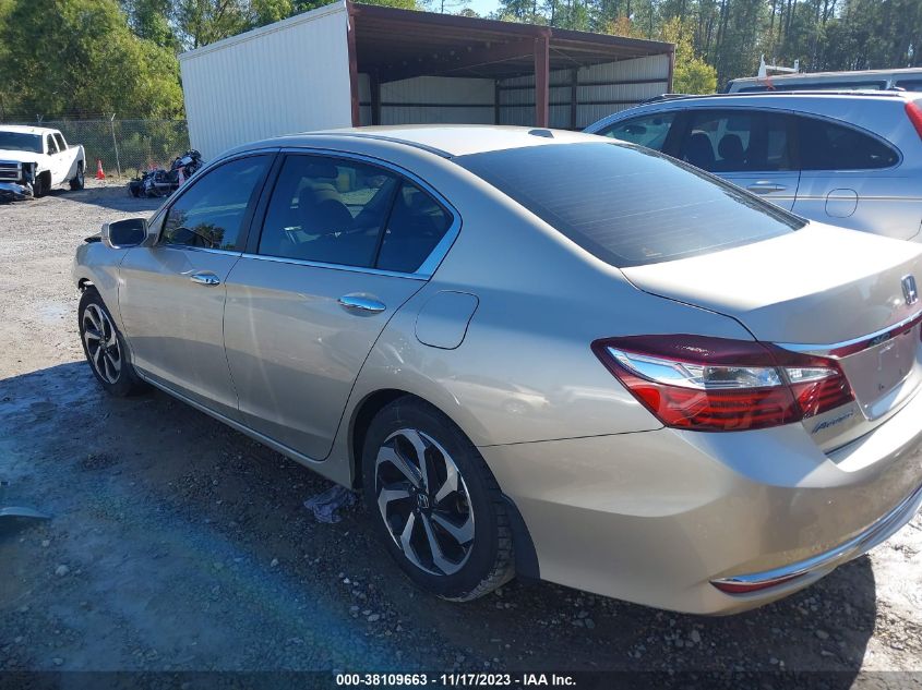 2016 HONDA ACCORD EXL - 1HGCR2F8XGA207092