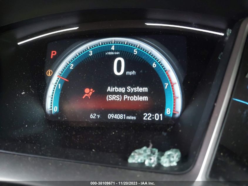 2017 HONDA CIVIC EX-L - 19XFC1F73HE008821
