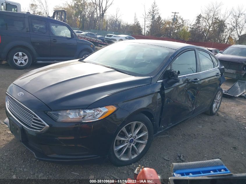 2017 FORD FUSION SE - 3FA6P0HD0HR121478