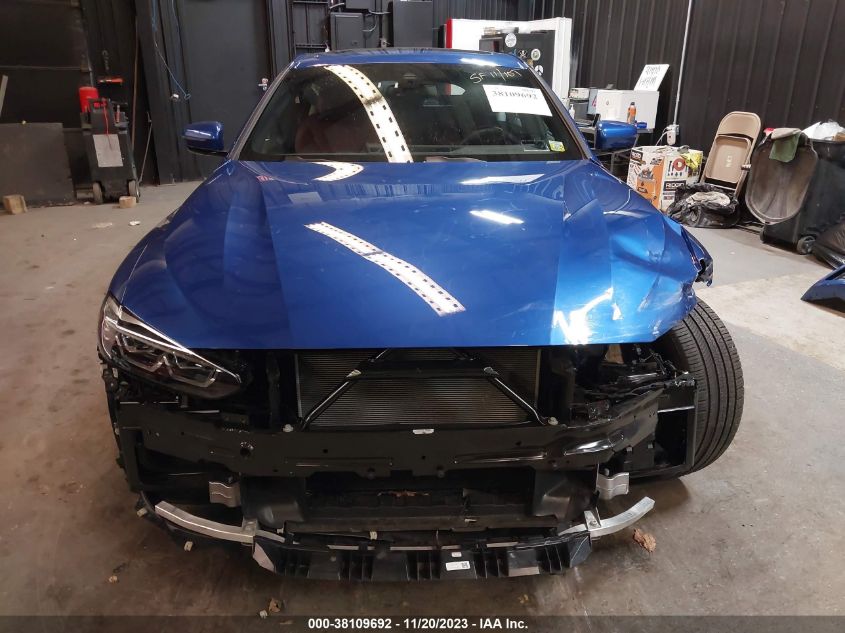 2023 BMW I4 EDRIVE40 WBY73AW02PFN73295
