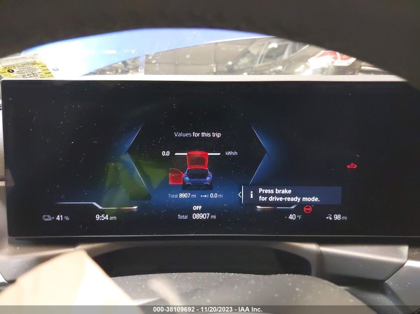 2023 BMW I4 EDRIVE40 WBY73AW02PFN73295