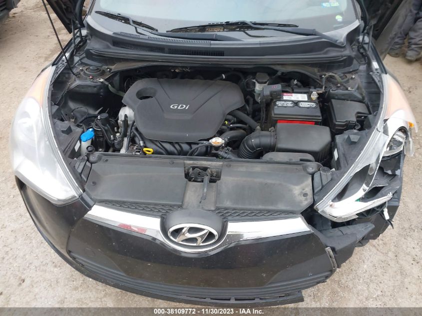 2013 HYUNDAI VELOSTER - KMHTC6AD3DU117154
