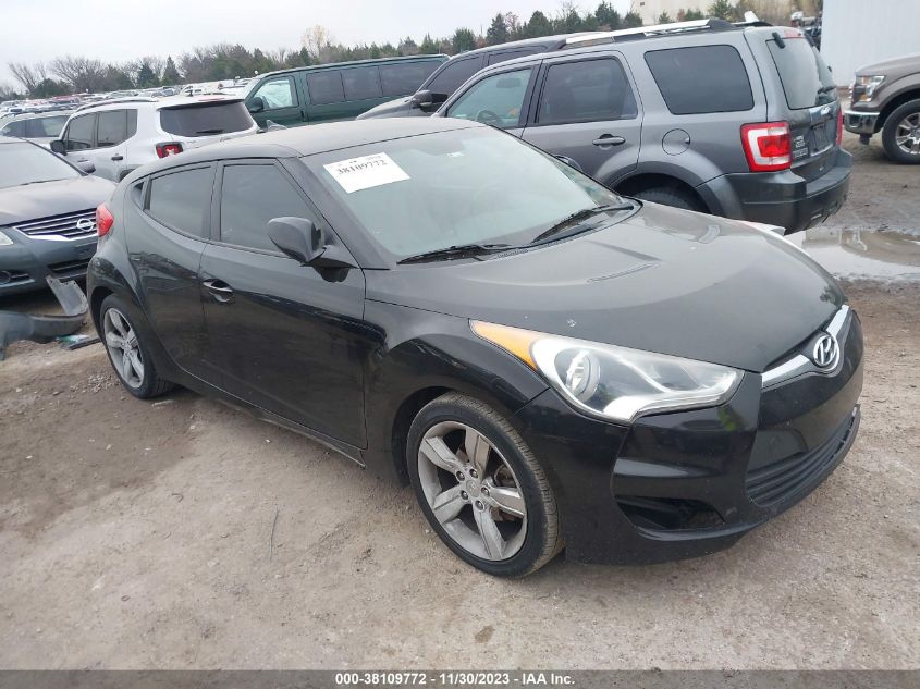 2013 HYUNDAI VELOSTER - KMHTC6AD3DU117154