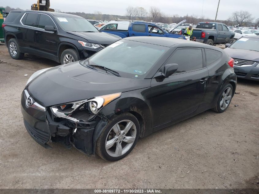 2013 HYUNDAI VELOSTER - KMHTC6AD3DU117154