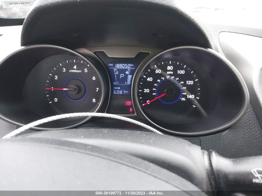 2013 HYUNDAI VELOSTER - KMHTC6AD3DU117154